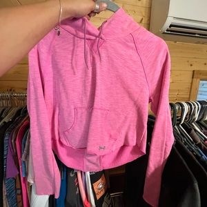 Under armour crop hoodie